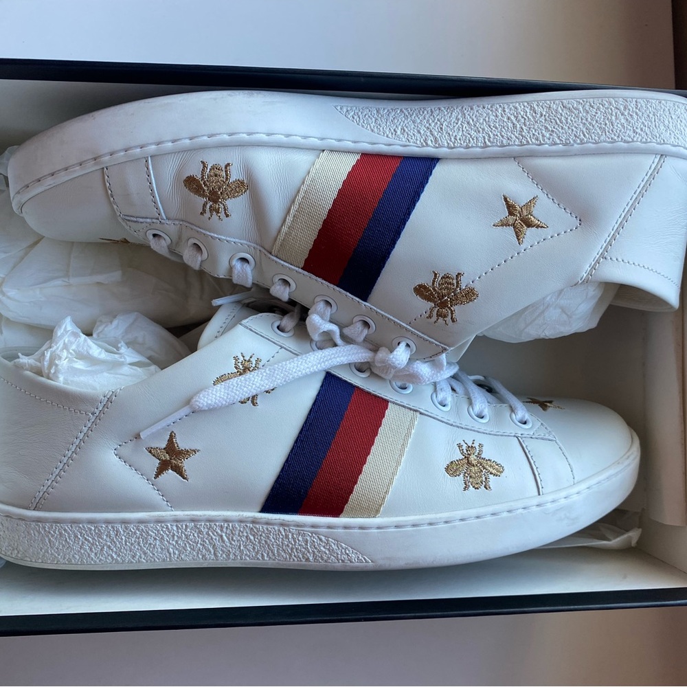 Guccis Ace “Bees and Stars” Sneakers